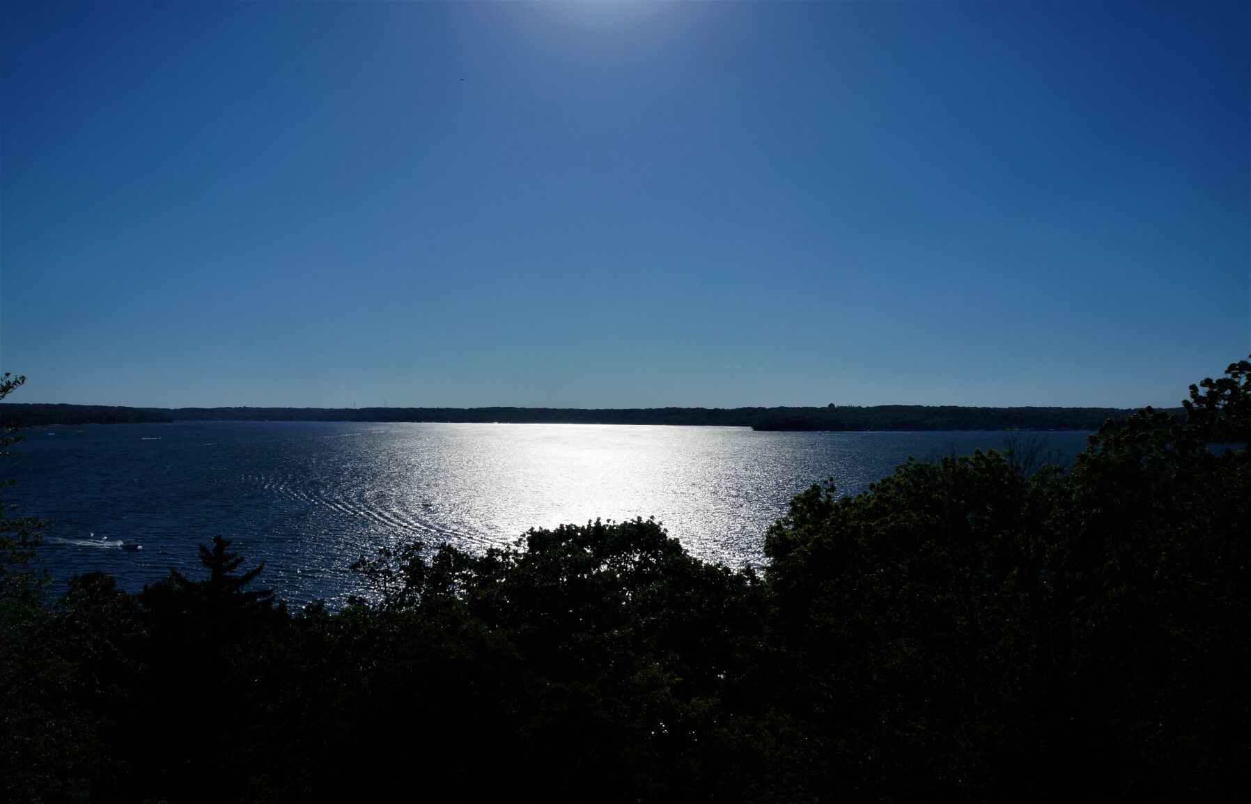 Black Point: Early Evening View of Geneva Lake from Tower